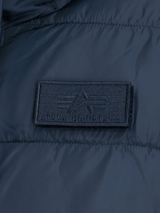Alpha Industries Gewatteerde Hoodie Vest FD Blauw - Image 5