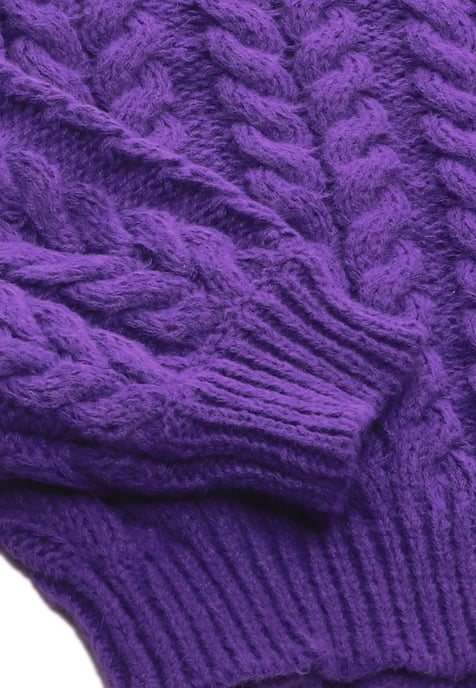 Mymo Jumper Dames paars - Image 3