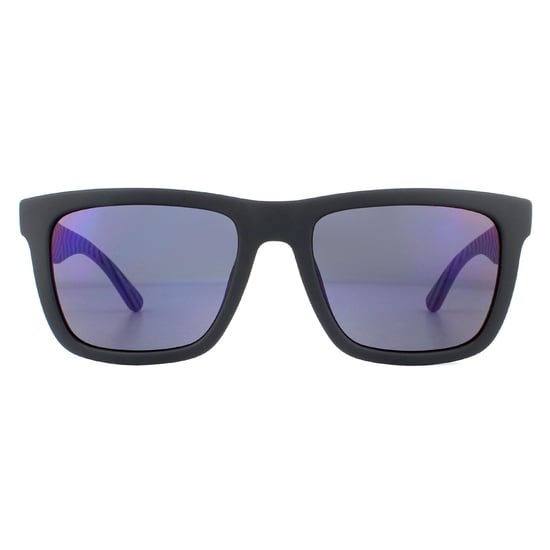 Lacoste Rectangle Mens Matte Blue Navy Blue Sunglasses