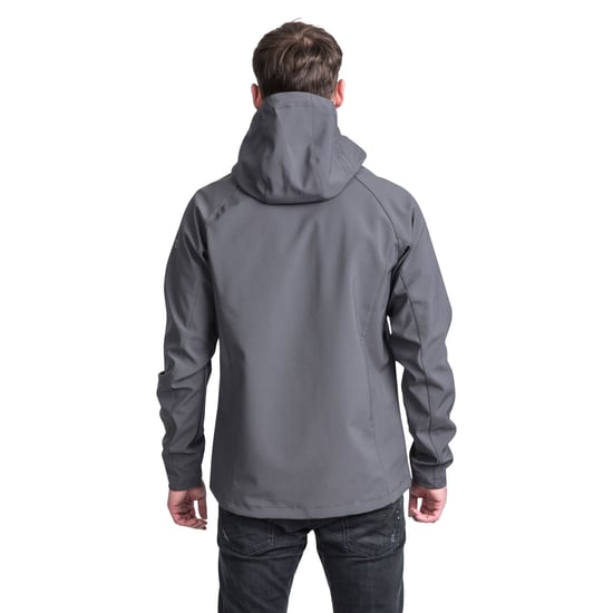 Trespass - Heren Nider Waterdichte Softshell Jas (Donkergrijs) - Image 3