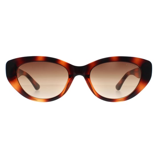 Guess Cat Eye Womens Blonde Havana Brown Gradient  GU7849