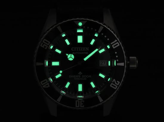 Citizen Promaster Duiker Heren Zilveren Watch NB6021-68L - Image 4