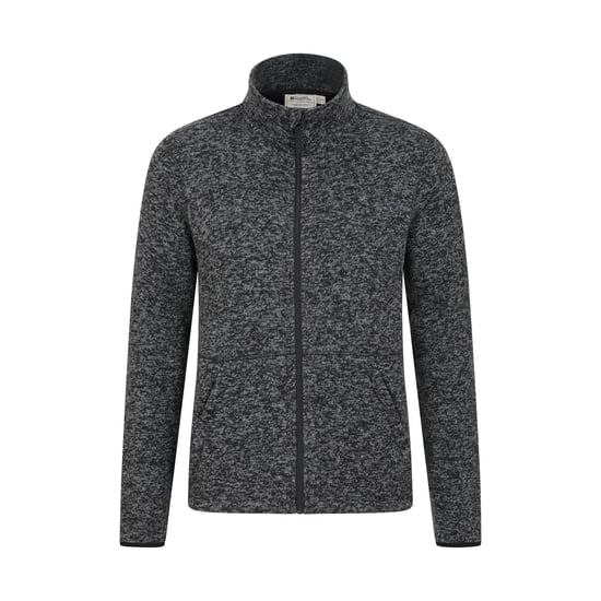 Mountain Warehouse Heren Idris III Full Zip Fleecejack (Zwart) - Image 1