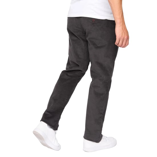 Crosshatch Heren Cordout Losse Broek (Antraciet) - Image 2