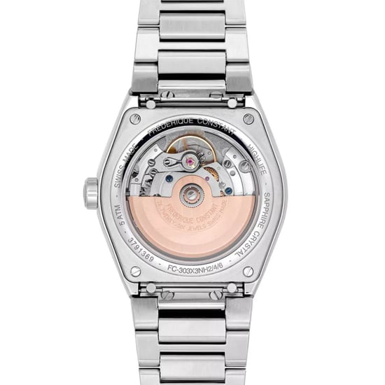 Frédérique Constant Highlife Heren Zilveren Horloge FC-303BBG3NH6B - Image 4