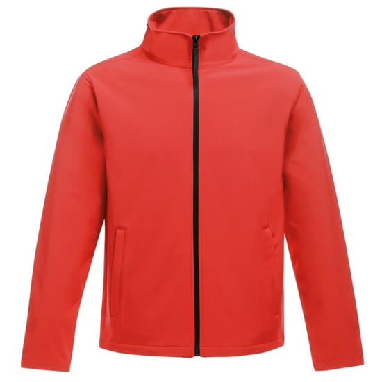 Regatta Standout Mens Ablaze Printable Soft Shell Jacket (Classic Red/Black)