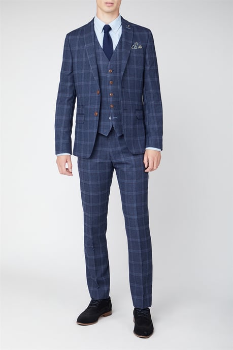 Overcheck Suit Jacket - Image 2