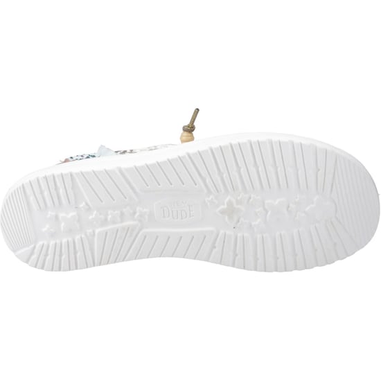HEYDUDE Wendy Disco Koe Katoen Vrouwen Tan Loafers - Image 3