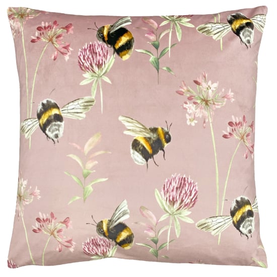 Evans Lichfield Country Bee Garden Watercolour Printed Cushion Cover - Image 1