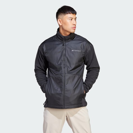 Men's adidas Terrex Multi Wind Fleece Jacket in Black - Image 1