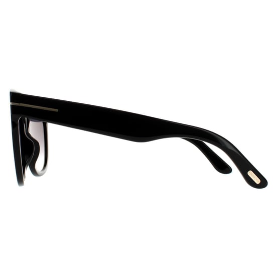 Tom Ford zonnebril Wallace FT0870 01B Shiny Black Smoke Gradiënt - Image 3