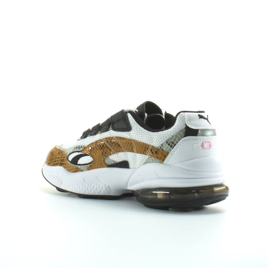Puma Cell Venom Animal Kingdom White Textile Mens Lace Up Trainers 371786 01