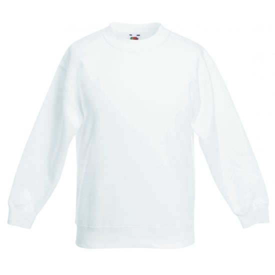Fruit Of The Loom Kids Unisex Premium 70/30 Sweatshirt (White)