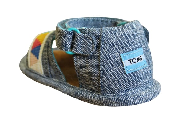 Toms Shiloh Blue Sandals