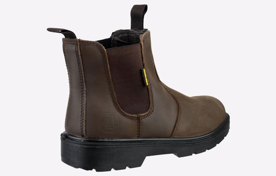Amblers FS128 Durable Pull On Safety Dealer Boot Mens