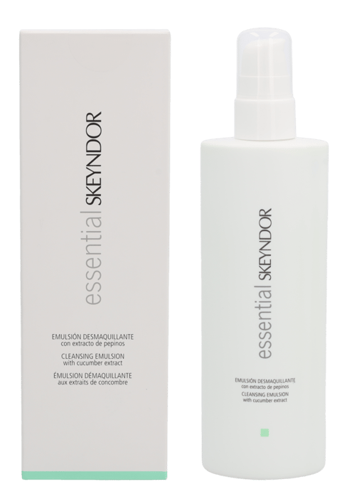 Skeyndor Essential Cleansing Emulsion Wth Cucumber Extract 250ml. - Image 3