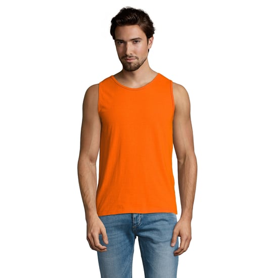 SOLS Heren Justin Tank Top (Oranje) - Image 1