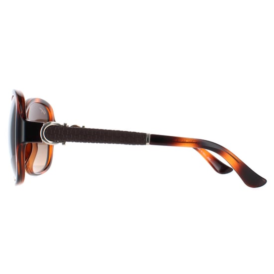 Salvatore Ferragamo SF744SLA 214 tortoise bruin gradiënt zonnebril - Image 3