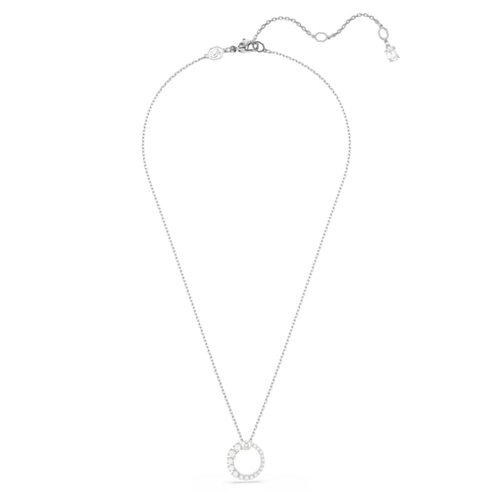 Swarovski 'Matrix' Dames Ketting van Basismetaal - Zilver 5688751 - Image 2