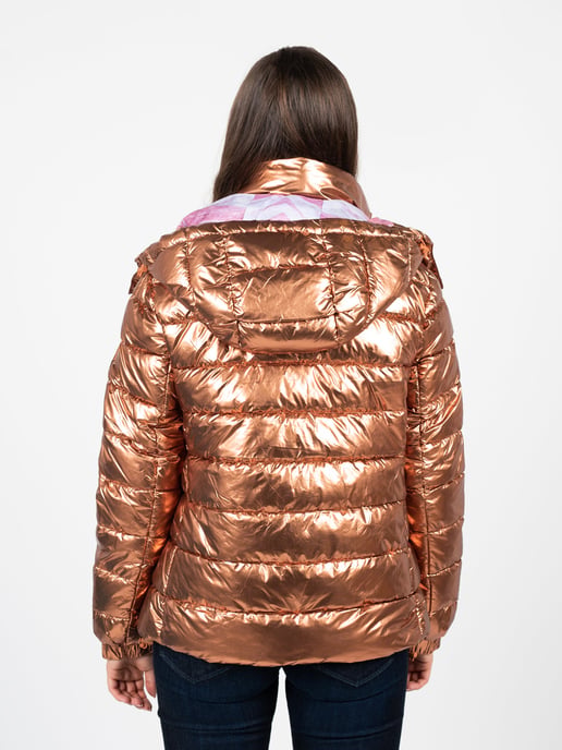 Guess jas Bomberjack Vrouw goud - Image 5