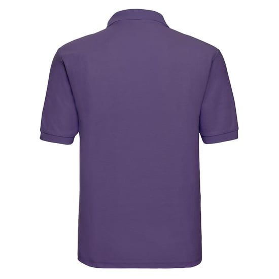 Russell Mens Polycotton Pique Polo Shirt (Purple)