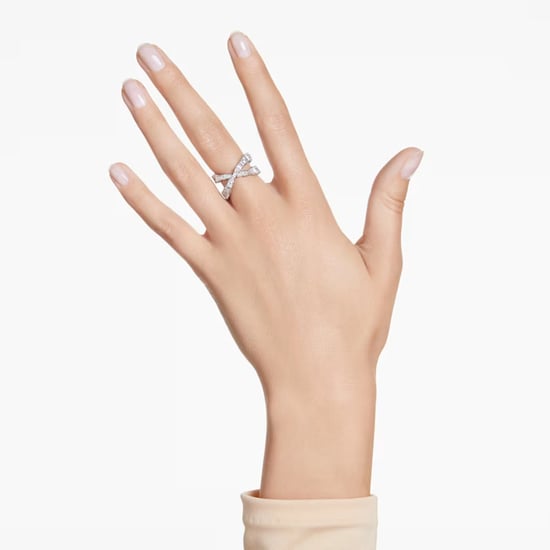 Swarovski 'Hyperbola' Vrouwen Ring van Basismetalen - Zilver 5677632 - Image 5