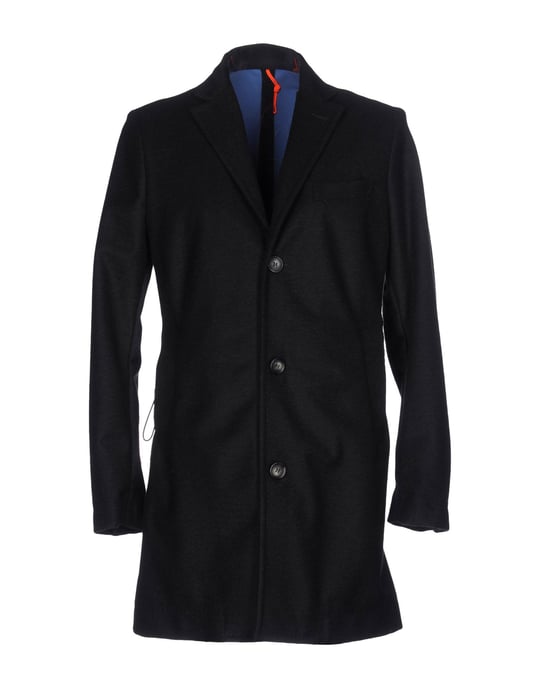 COATS & JACKETS Rrd Dark blue Man Acrilyc