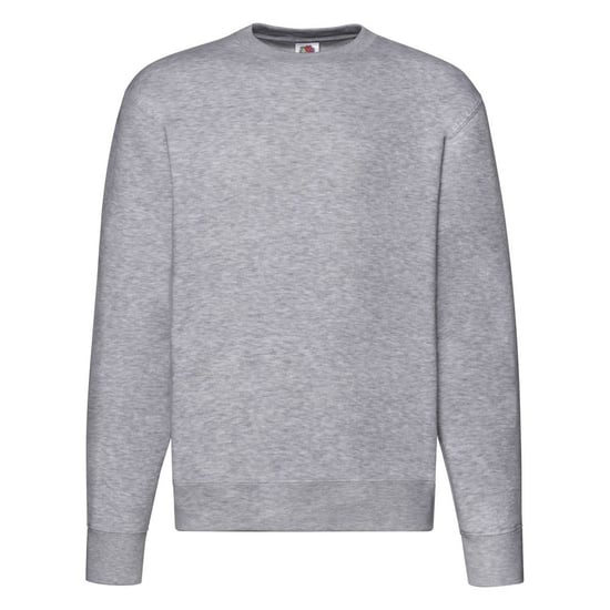 Fruit of the Loom Heren Premium Ingelegd Sweatshirt (Heide Grijs) - Image 1