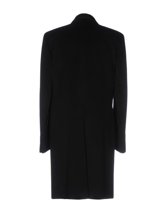 Jil Sander Black Wool Overcoat