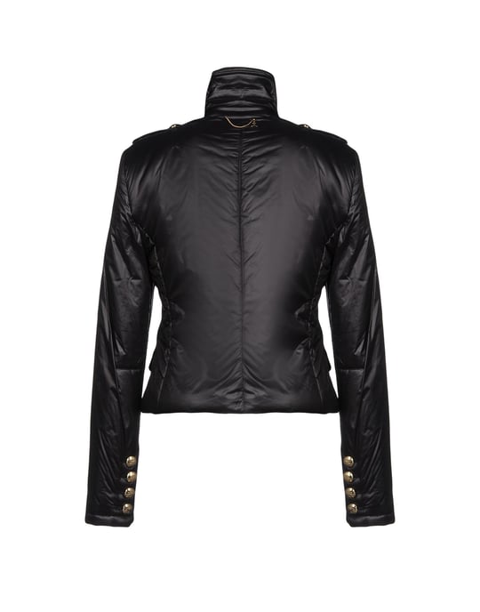 Patrizia Pepe Black Techno Fabric Jacket