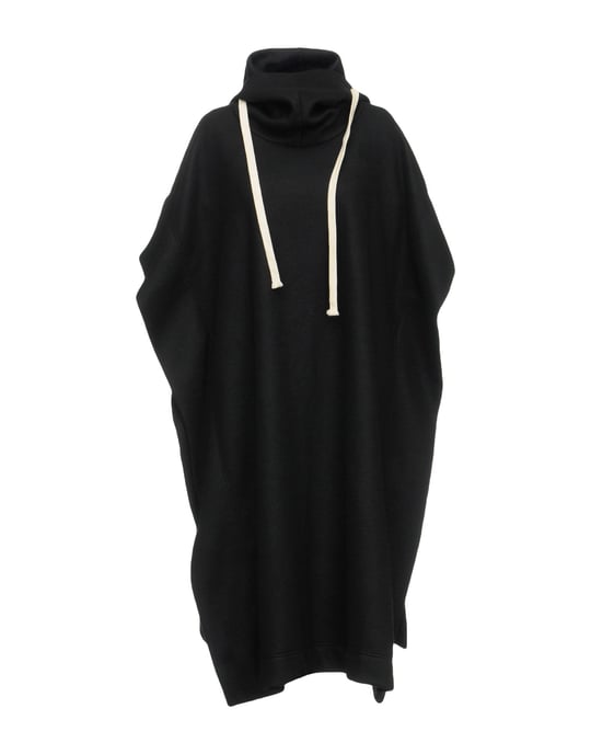 X Concept Black Cotton Cape