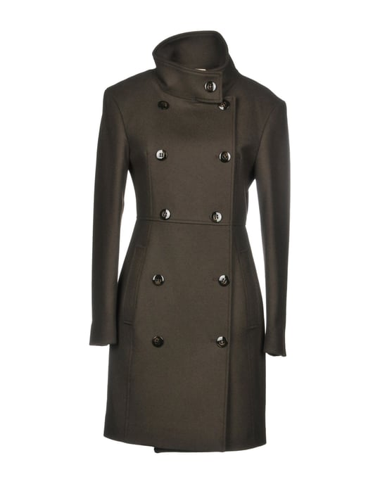 Coat & Jackets Annie P. Dark Brown Women's Virgin Wool
