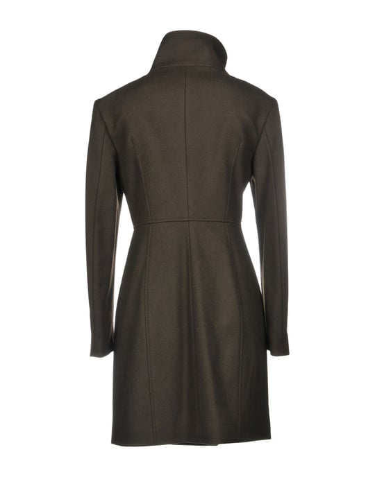 Coat & Jackets Annie P. Dark Brown Women's Virgin Wool