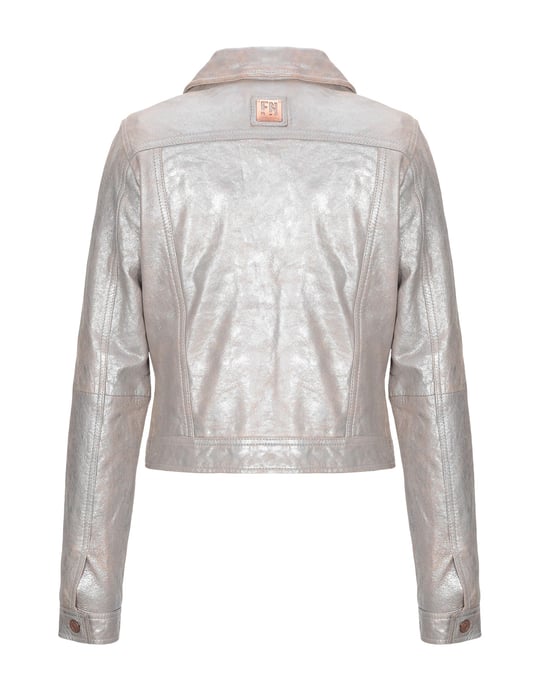 Coat & Jackets Freaky Nation Silver Women's Leather