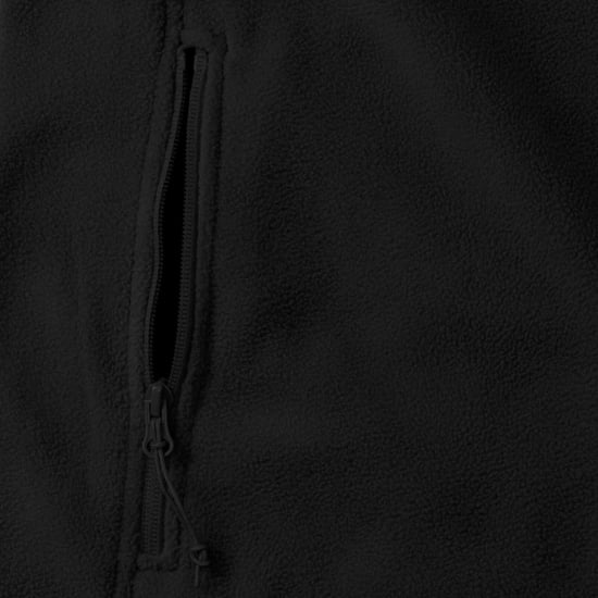 Russell Heren 1/4 Ritssluiting Outdoor Fleece Top (Zwart) - Image 5