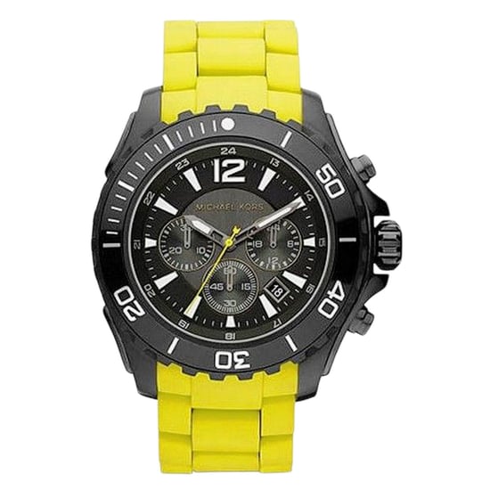 Michael Kors Herenhorloge Kwarts Zwart - Image 1
