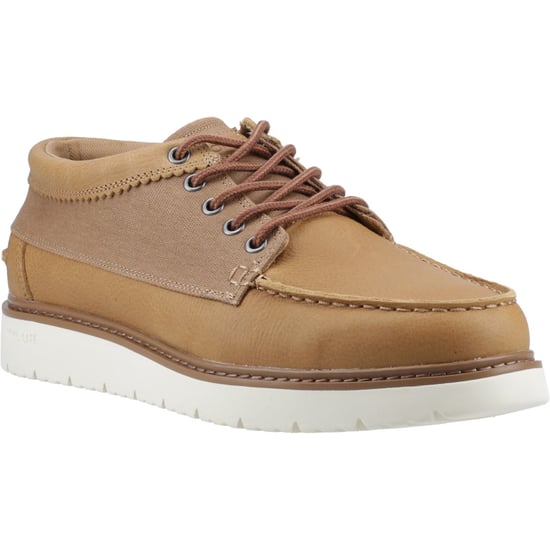 TOMS TRVL LITE Forrest Leer Heren Tan Veterschoenen - Image 1