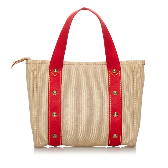 Vintage Louis Vuitton Antigua Cabas PM Brown - Image 3