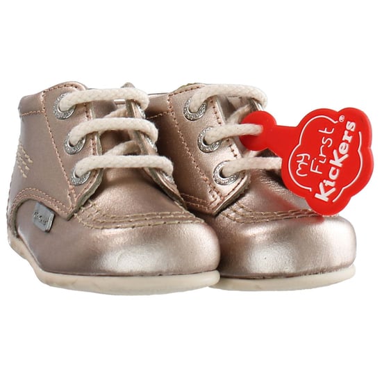 Kickers Hi B Core Kinderen Roze Boots - Image 2