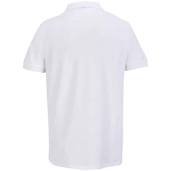 SOLS Unisex Adult Pacific Piqué Tweelingnaaldssteek Poloshirt (Wit) - Image 2