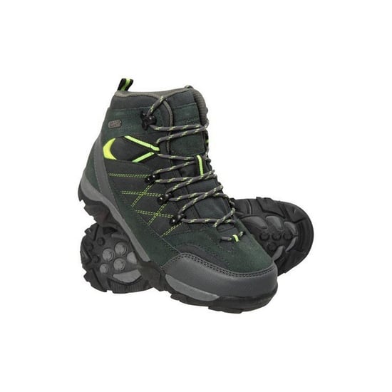 Mountain Warehouse Kinder/kleuterpad suède wandelschoenen (Kalk) - Image 6
