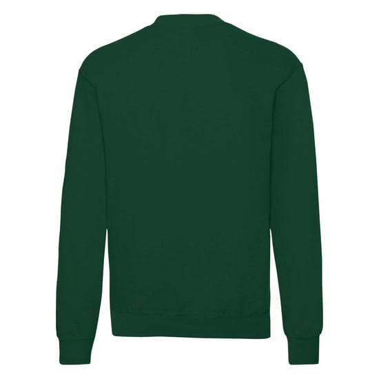 Fruit of the Loom Heren Klassiek 80/20 Ingezet Sweatshirt (Fles groen) - Image 2