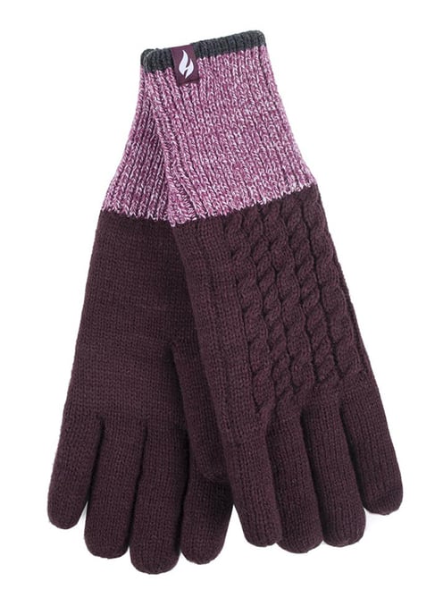 Heat Holders Dames Thermische Winterhandschoenen Kidson - Moerbei - Image 1