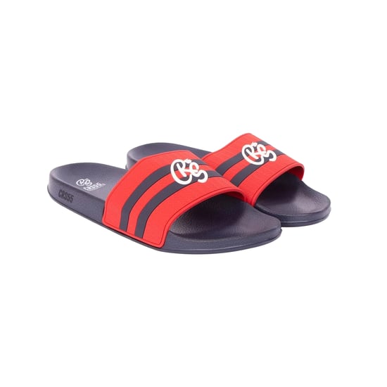 Crosshatch Heren Hamlax Sliders (Rood) - Image 1