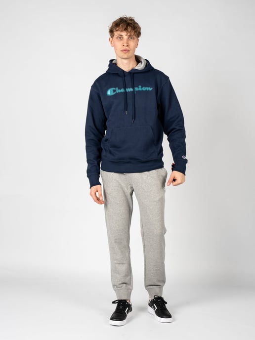 Champion Sweatshirt Hoodie Men's Blue