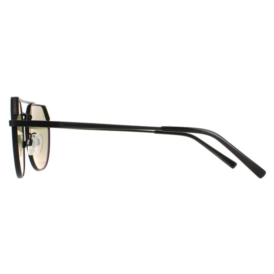 Serengeti Aviator Unisex Matte Black Spirit Green 555nm Shelby