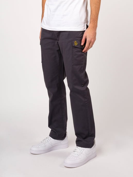 Men's Luke 1977 Future Classic Fit Cargo Pants in Grey - Image 2