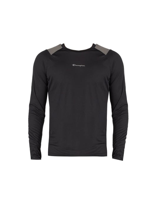Champion Longsleeve Mannen zwart - Image 1