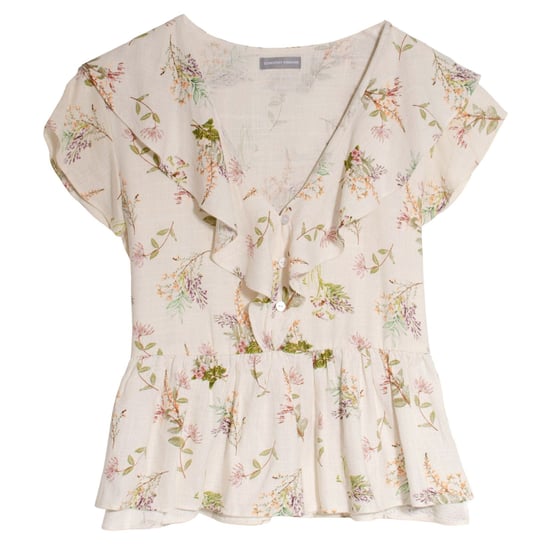 Floral Peplum Blouse