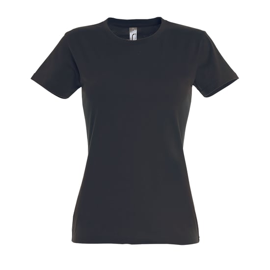 SOLS Dames/dames Imperial Heavy Short Sleeve T-Shirt (Muisgrijs) - Image 1